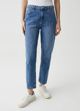 Ovs Straight Fit Cropped Jeans